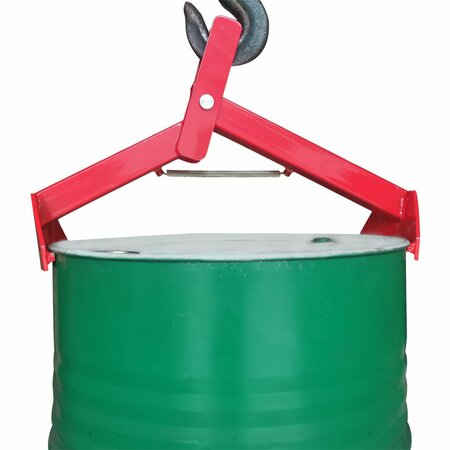 PAKE HANDLING TOOLS Vertical Drum Lifter, Spring Loaded Arms, 770 lb. Cap 30 Gal PAKDL03